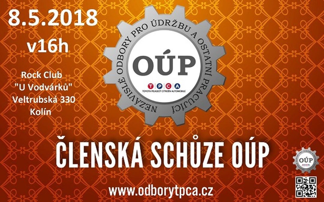 Členská schůze OÚP
