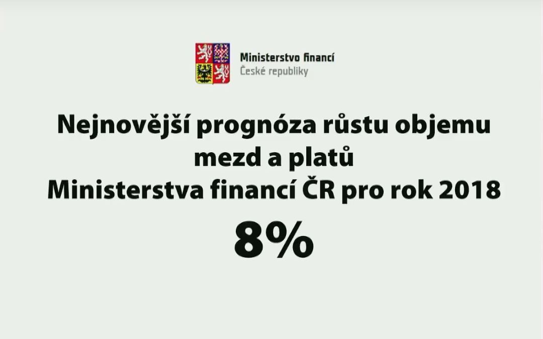 Nejnovější prognóza růstu mezd